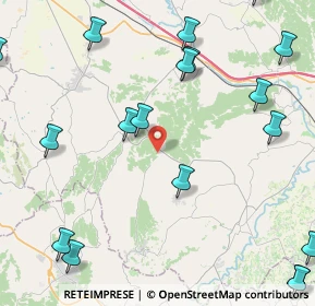 Mappa Via 55 Colle S. Giuseppe, 14012 Ferrere AT, Italia (6.22632)