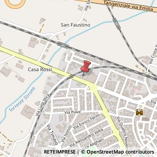 Mappa Via Abate Zani, 58, 43036 Fidenza, Parma (Emilia Romagna)