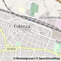 Kaart Fidenza