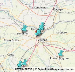 Mappa Via Eridano, 44123 Ferrara FE, Italia (25.91167)