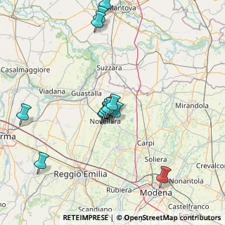 Mappa Via Cristoforo Colombo, 42012 Novellara RE, Italia (15.83)