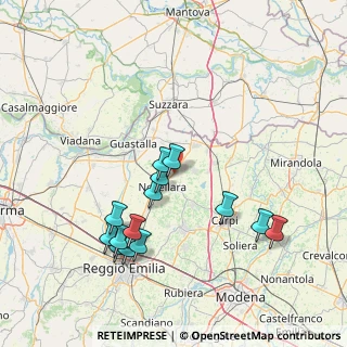 Mappa Via Cristoforo Colombo, 42012 Novellara RE, Italia (15.66857)