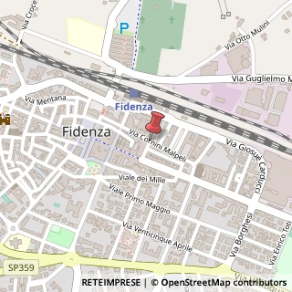 Mappa Via Cornini Malpeli, 2, 43036 Fidenza, Parma (Emilia Romagna)