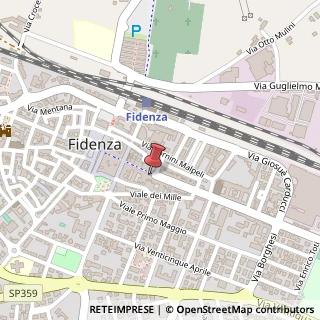 Mappa Via Agostino Berenini, 74, 43036 Fidenza, Parma (Emilia Romagna)