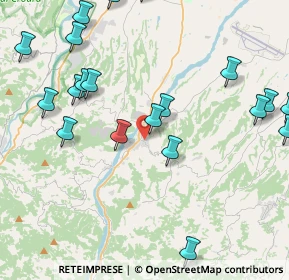 Mappa Via San Bono, 29028 Ponte dell'Olio PC, Italia (5.153)