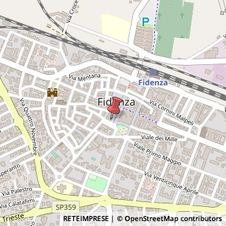 Mappa Via Amendola, 8, 43036 Fidenza, Parma (Emilia Romagna)