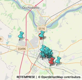 Mappa Via Argenta, 44122 Ferrara FE, Italia (3.72385)