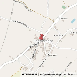 Mappa Via Canale, 36, 29014 Castell'Arquato, Piacenza (Emilia Romagna)