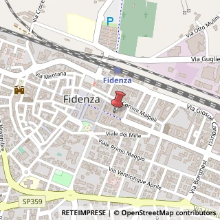 Mappa Via Agostino Berenini, 70, 43036 Fidenza PR, Italia, 43036 Fidenza, Parma (Emilia Romagna)