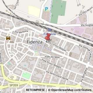 Mappa Vicolo Giovanni Bondi, 1, 43036 Fidenza, Parma (Emilia Romagna)
