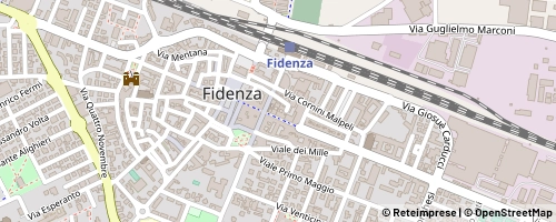 Mappa Fidenza