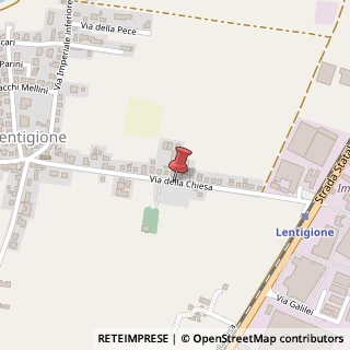 Mappa Strada della chiesa 55, 42041 Brescello, Reggio nell'Emilia (Emilia Romagna)
