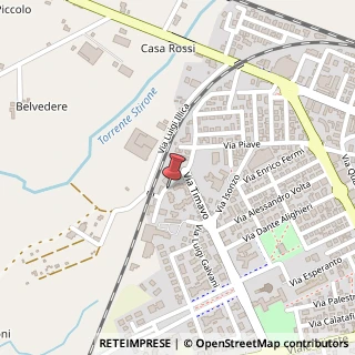 Mappa Via Tagliamento, 14, 43036 Fidenza, Parma (Emilia Romagna)