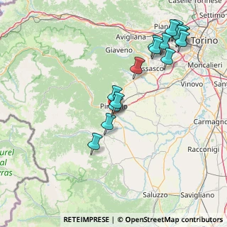 Mappa Via Germanasca, 10064 Pinerolo TO, Italia (17.29267)