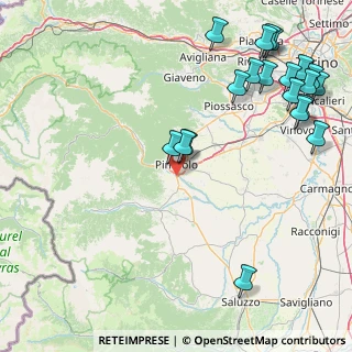 Mappa Via Germanasca, 10064 Pinerolo TO, Italia (22.7415)