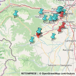 Mappa Via Germanasca, 10064 Pinerolo TO, Italia (19.257)