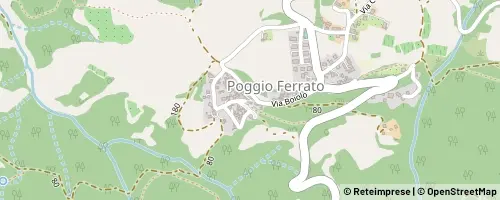 Mappa Val di Nizza