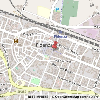 Mappa Via Agostino Berenini, 42, 43036 Fidenza, Parma (Emilia Romagna)