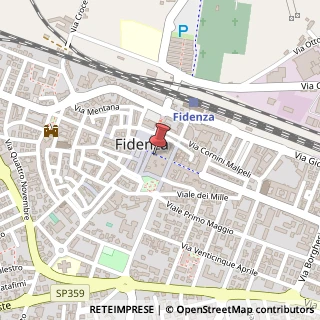 Mappa Via Agostino Berenini, 12, 43036 Fidenza, Parma (Emilia Romagna)