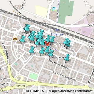 Mappa Piazza Matteotti, 43036 Fidenza PR, Italia (0.172)