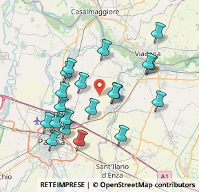 Mappa Stradone Dell'Aia, 43058 Sorbolo PR, Italia (7.3925)