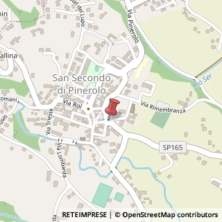 Mappa Piazza Caduti per la Patria, 31, 10060 San Secondo di Pinerolo, Torino (Piemonte)