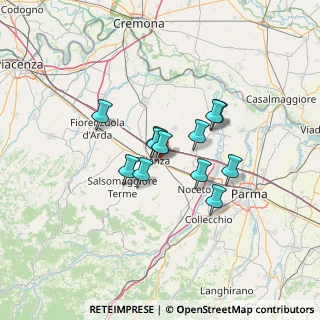 Mappa Via Gerolamo Cardano, 43036 Fidenza PR, Italia (9.3725)