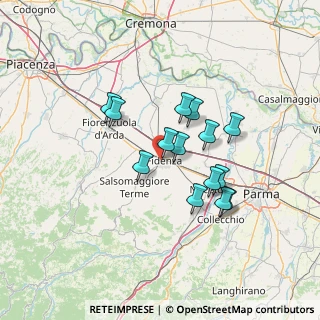 Mappa Via Enrico Fermi, 43036 Fidenza PR, Italia (11.23286)