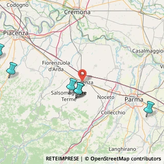 Mappa Via Enrico Fermi, 43036 Fidenza PR, Italia (36.61923)