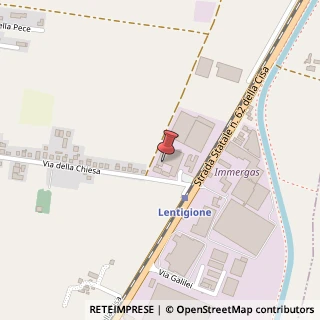 Mappa Via della Chiesa, 77, 42041 Brescello, Reggio nell'Emilia (Emilia Romagna)