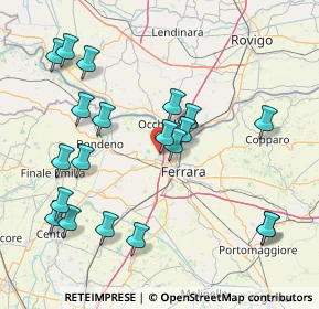 Mappa Via Fedele Sutter, 44124 Ferrara FE, Italia (17.613)