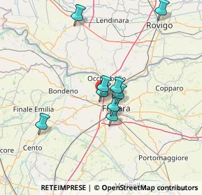 Mappa Via Fedele Sutter, 44124 Ferrara FE, Italia (23.665)