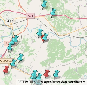 Mappa SP 39, 14030 Rocca d'Arazzo AT, Italia (6.446)