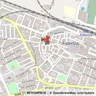 Mappa Via Giuseppe Micheli, 27, 43036 Fidenza, Parma (Emilia Romagna)