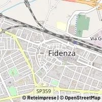 Kaart Fidenza