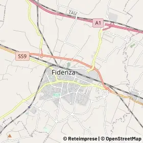 Mappa Fidenza