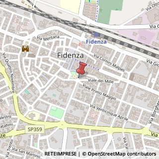 Mappa Via Antonio Gramsci, 47, 43036 Fidenza, Parma (Emilia Romagna)