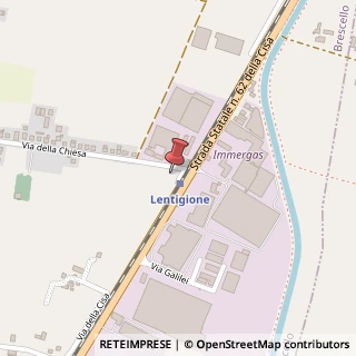 Mappa Via Strada della Cisa, 42041 Lentigione RE, Italia, 42041 Brescello, Reggio nell'Emilia (Emilia Romagna)