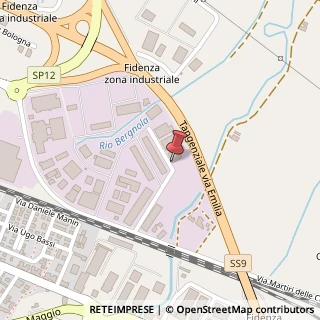 Mappa Via Cardano, 21, 43036 Fidenza, Parma (Emilia Romagna)