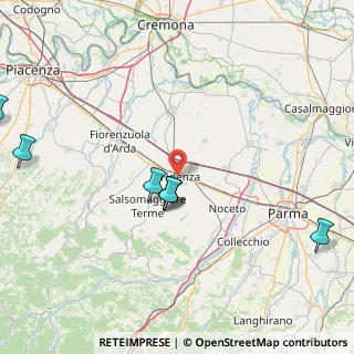 Mappa Via Alessandro Volta, 43036 Fidenza PR, Italia (36.6)