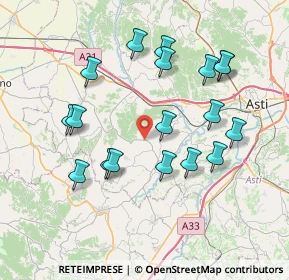 Mappa SP 19, 14015 San , Italia (7.56833)