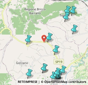 Mappa SP 19, 14015 San , Italia (2.971)