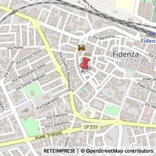 Mappa Via Frate Gherardo, 13, 43036 Fidenza, Parma (Emilia Romagna)
