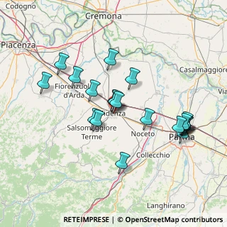 Mappa Via Don Tincat, 43036 Fidenza PR, Italia (14.415)