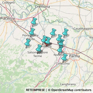 Mappa Via Don Tincat, 43036 Fidenza PR, Italia (9.79143)