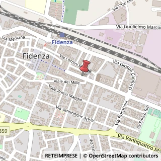 Mappa Via Agostino Berenini, 131, 43036 Fidenza, Parma (Emilia Romagna)