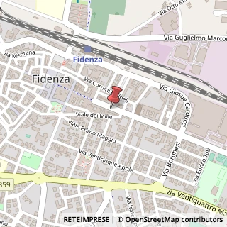 Mappa Via Agostino Berenini, 122, 43036 Fidenza PR, Italia, 43036 Fidenza, Parma (Emilia Romagna)