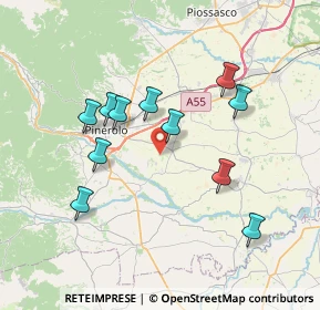 Mappa Strada Paglieri, 10064 Pinerolo TO (6.95)