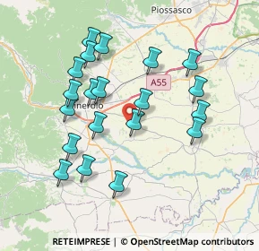 Mappa Strada Paglieri, 10064 Pinerolo TO (7.334)