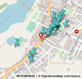 Mappa Via F. Grassi, 29028 Ponte dell'Olio PC, Italia (0.212)